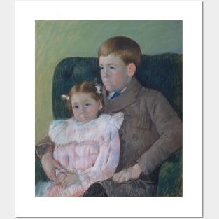 Gardner and Ellen Mary Cassatt by Mary Cassatt Posters and Art